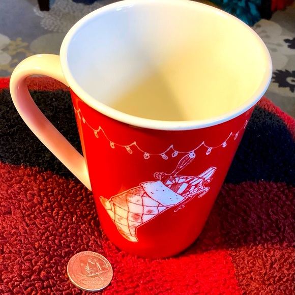 🎄Starbucks Christmas coffee cup (china) + cute little tree ornament (plastic). - Picture 4 of 10